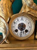 Klok - - Messing - 1850-1900, Antiek en Kunst, Antiek | Klokken