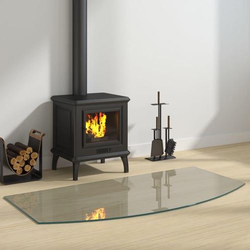 vidaXL Glasplaat openhaard 120x60 cm, Doe-het-zelf en Bouw, Glas en Ramen, Nieuw, Verzenden