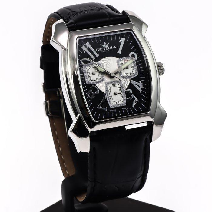 Optima - Swiss Made - OSM157-SL-3 - Zonder Minimumprijs -, Handtassen en Accessoires, Horloges | Heren