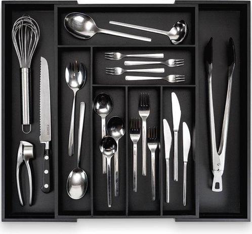 Tweedekans | Budu Uitschuifbare Bamboe Bestekbak #50 (50 cm, Huis en Inrichting, Keuken | Keukenbenodigdheden, Ophalen of Verzenden