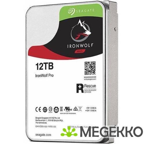 Seagate HDD NAS 3.5  12TB ST12000NE0008 Ironwolf Pro, Informatique & Logiciels, Disques durs, Envoi