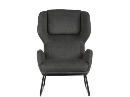 Veiling -  Fauteuil Grijs stof - Moderne Elegantie en Comfor, Huis en Inrichting, Fauteuils, Nieuw