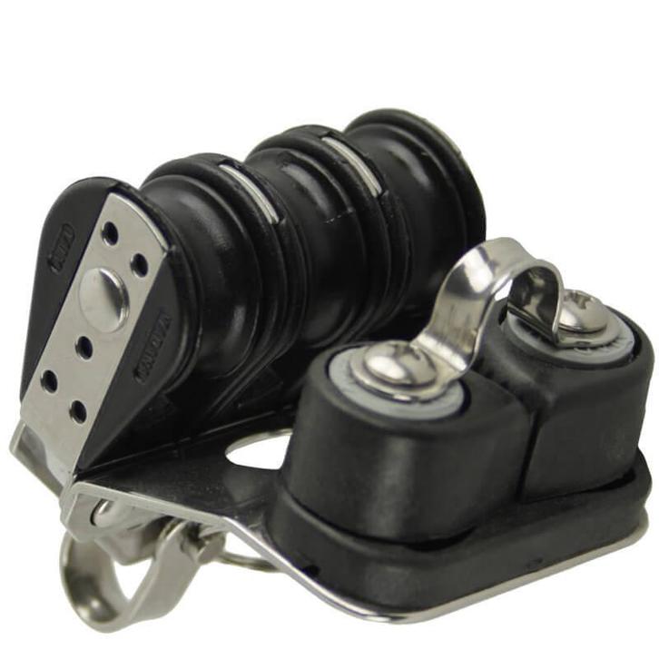 Viadana 22mm Drieschijfsblok met Klem, Watersport en Boten, Accessoires en Onderhoud, Nieuw, Ophalen of Verzenden