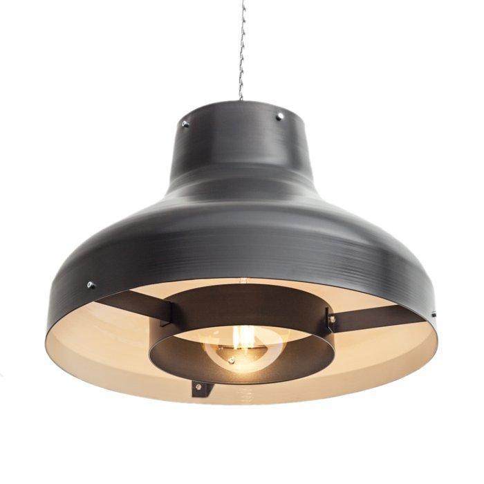 hule - Lamp - Laurent (zwart) - Aluminium, Antiquités & Art, Art | Objets design