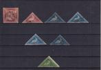 Kaap de Goede Hoop 1853/1863 - Eerste driehoekige postzegels, Timbres & Monnaies