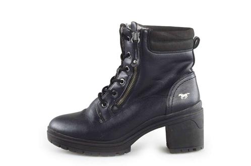 Mustang Veterboots in maat 38 Zwart | 10% extra korting, Vêtements | Femmes, Chaussures, Envoi