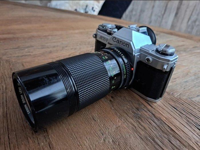 Canon AT-1 + Zoom FD 4,5/70-150mm | Analoge camera, TV, Hi-fi & Vidéo, Appareils photo analogiques