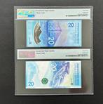 China. - 2 x 20 Yuan 2022 - Pick 916afr and 917afr (Same, Postzegels en Munten