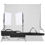vidaXL Fotostudioset met verlichtingsset en achtergrond, Audio, Tv en Foto, Verzenden, Nieuw