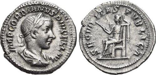 Denar 238-244 n Chr Rom Gordianus Iii 238-244 n Chr, Timbres & Monnaies, Monnaies & Billets de banque | Collections, Envoi