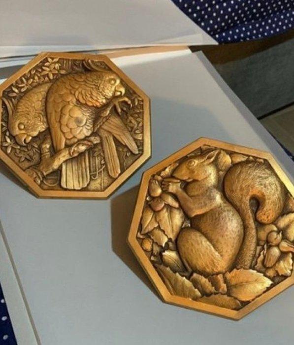 Deurklink (2) - René Thénot - 1930-1940 - Art Deco, Antiek en Kunst, Kunst | Designobjecten