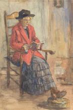 Pieter Cornelis Piet Kramer (1879-1940) - Lezende vrouw