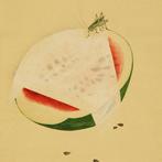 Watermelon and Grasshopper with Original Box (Tomobako) -