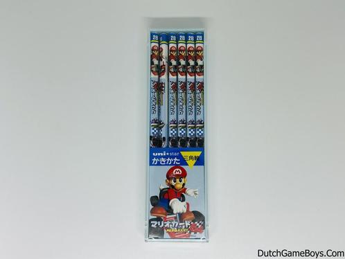 Mario Kart 64 - Uni Star - 2B - Pencil Set - New, Verzamelen, Merken en Reclamevoorwerpen, Gebruikt, Verzenden
