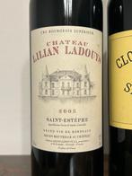 2005 Chateau Lilian Ladouys, 2005 & 2006 Clos du Marquis,, Verzamelen, Wijnen, Nieuw