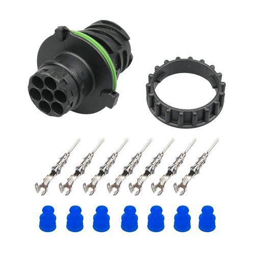 AMP 7-Pins Male Connector Achterlicht, Auto-onderdelen, Elektronica en Kabels, Ophalen of Verzenden