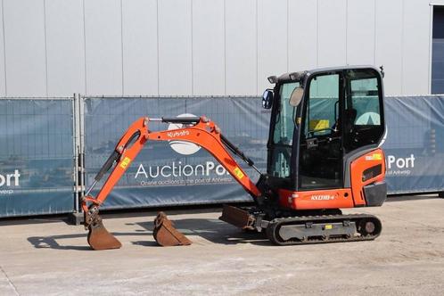 Veiling: Minigraver Kubota KX018-4 Diesel 2021, Zakelijke goederen, Machines en Bouw | Kranen en Graafmachines, Ophalen