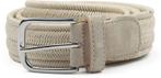 Profuomo Waxed Geweven Riem Ecru maat 95 Heren, Verzenden, Echt leder, Nieuw, Profuomo
