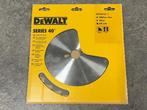 Veiling - 2x DeWalt cirkelzaagblad ø250mm 24T DT4213-QZ, Doe-het-zelf en Bouw, Nieuw