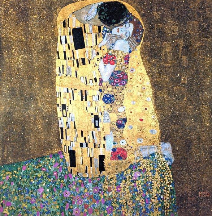 Gustav Klimt (1862-1918), after - Der Kuss, Antiek en Kunst, Antiek | Overige Antiek