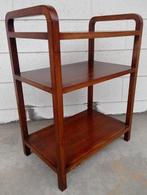 Étagère - Bois, Ronce de noyer - Art Déco restaurée