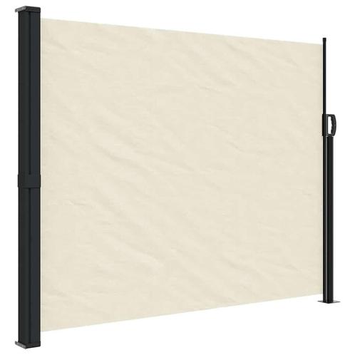 Windscherm Creme 3m Breed | OP = OP | Koopjesjagers, Tuin en Terras, Tuinschermen, Nieuw, Staal, 150 tot 200 cm, 200 cm of meer