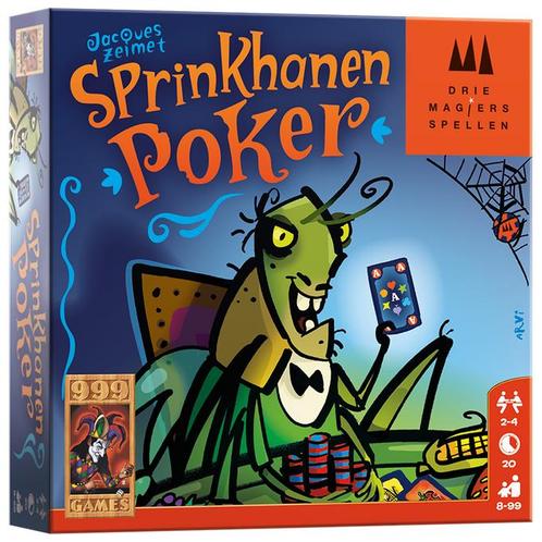 Sprinkhanenpoker Kaartspel, Hobby en Vrije tijd, Gezelschapsspellen | Kaartspellen, Ophalen of Verzenden