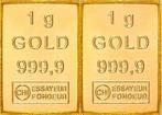 2 grammes - Or .999 - Valcambi, Switzerland, Timbres & Monnaies, Métaux nobles & Lingots