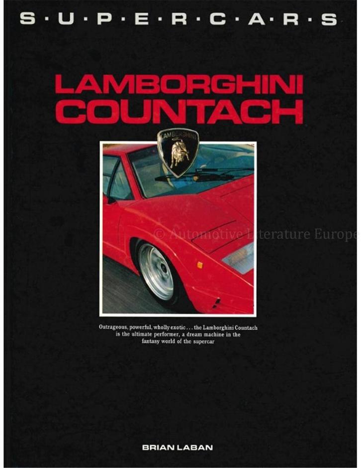 SUPERCARS, LAMBORGHINI COUNTACH, Boeken, Auto's | Boeken