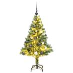 vidaXL Sapin de NoÃ«l artificiel 150 LED&boules&neige, Verzenden