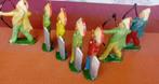 Sans - Speelgoed figuur Lot de 7 indiens Sioux - 1930-1940 -, Nieuw