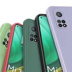 Xiaomi Poco F3 Square Silicone Hoesje - Zachte Matte Case, Telecommunicatie, Verzenden, Nieuw