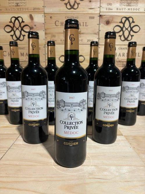 2017 Domaine Cordier Collection Privée Médoc. - Médoc - 12, Verzamelen, Wijnen