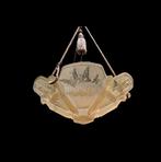 Muller Frères - Lustre - Verre