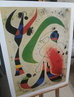 Joan Miró (after) - Lithographie Abstraction en La Noche