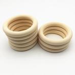 5x 7cm Houten Ring, Verzamelen, Verzenden, Nieuw