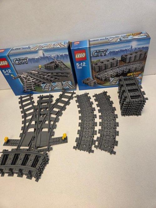 Lego Onderdelen - City - 7499 New Flexible Tracks +7895, Kinderen en Baby's, Speelgoed | Duplo en Lego