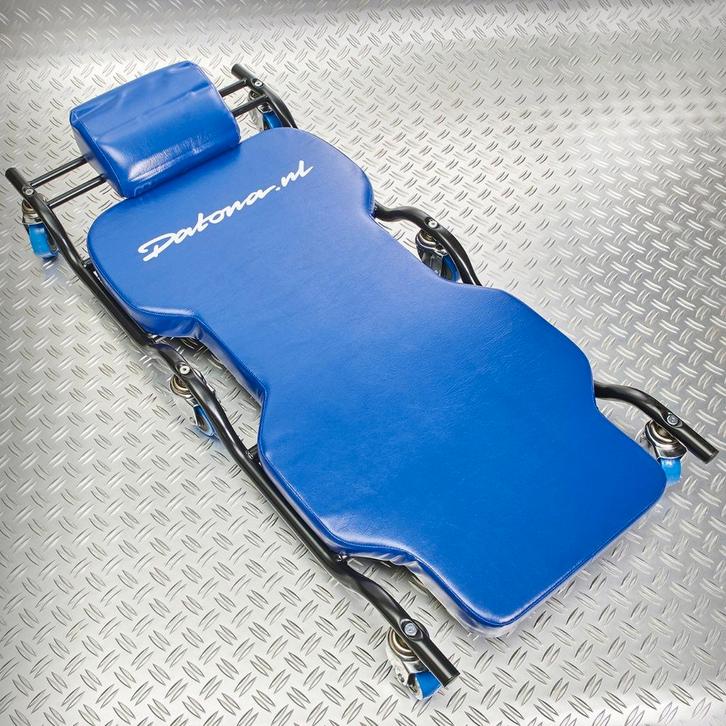 Datona Garage ligkar met extra comfort - Datona - Blauw, Doe-het-zelf en Bouw, Gereedschap | Handgereedschap, Ophalen of Verzenden