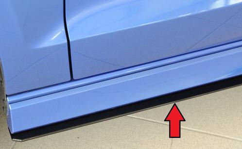 Side skirts Diffuser voor Audi RS3 8V / S3 8V / A3 8V S line, Auto diversen, Tuning en Styling, Ophalen of Verzenden
