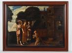 Belgische school (XVII) - Gideon verzoekt de engel Tobias, Antiek en Kunst