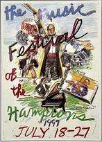 Larry Rivers - The Music Festival of the Hamptons / July, Antiek en Kunst, Kunst | Tekeningen en Fotografie