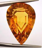 Zonder Minimumprijs Citrien - 28.90 ct - Antwerp Laboratory, Handtassen en Accessoires, Edelstenen, Nieuw