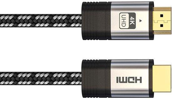 2dekans | HQ-Power Premium HDMI High Speed 2.0 kabel, voor, Audio, Tv en Foto, Audiokabels en Televisiekabels, Ophalen of Verzenden