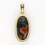 Hanger - 14 karaat Geel goud - Mosagaat