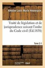 Traite de legislation et de jurisprudence suiva., Livres, Verzenden, HENNEQUIN-A