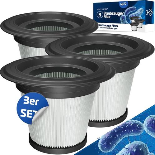 KESSER® VC2120 Triple Max Accu Steelstofzuiger - draadloze S, Huis en Inrichting, Woonaccessoires | Overige, Verzenden