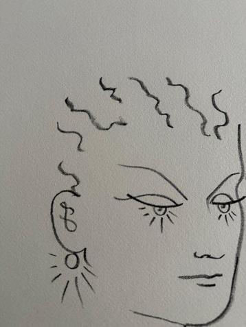 Jean Cocteau (1889-1963) - Lensemble de perles, Antiek en Kunst