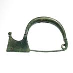 Etruscan Brons Fibulae Clip, Antiek en Kunst