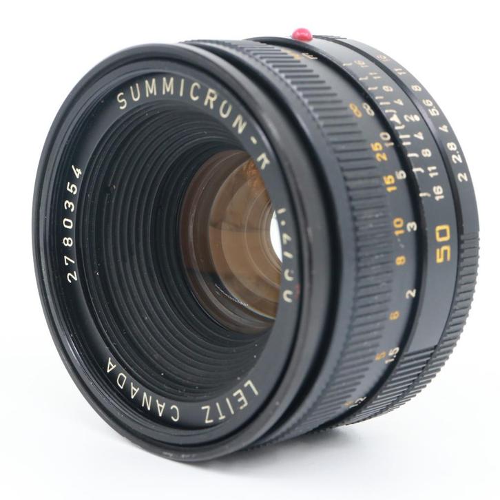 Leica 11251 Summicron-R 50mm f/2 (3-cam / Type II) |, Audio, Tv en Foto, Foto | Lenzen en Objectieven, Zo goed als nieuw, Verzenden