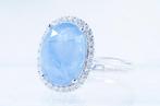 Sans prix de réserve - Bague Platine - 8.91ct. tw. Saphir -, Bijoux, Sacs & Beauté
